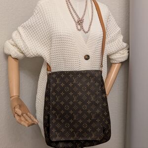 Louis Vuitton LV Monogram Musette Salsa Shoulder Bag. Vintage.